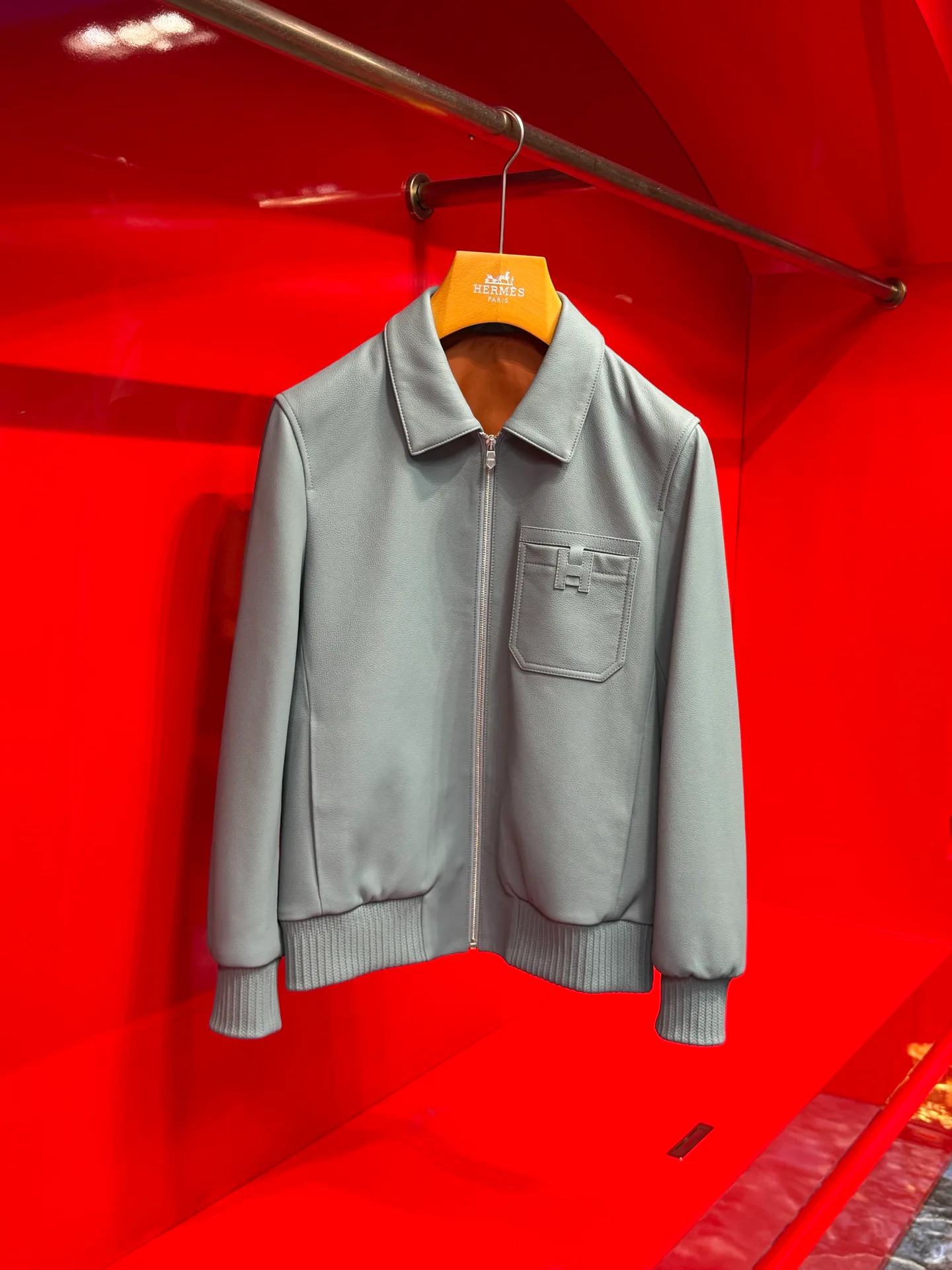 Men's Leather Jackets And Sheepskin Coats HERMES 18372103