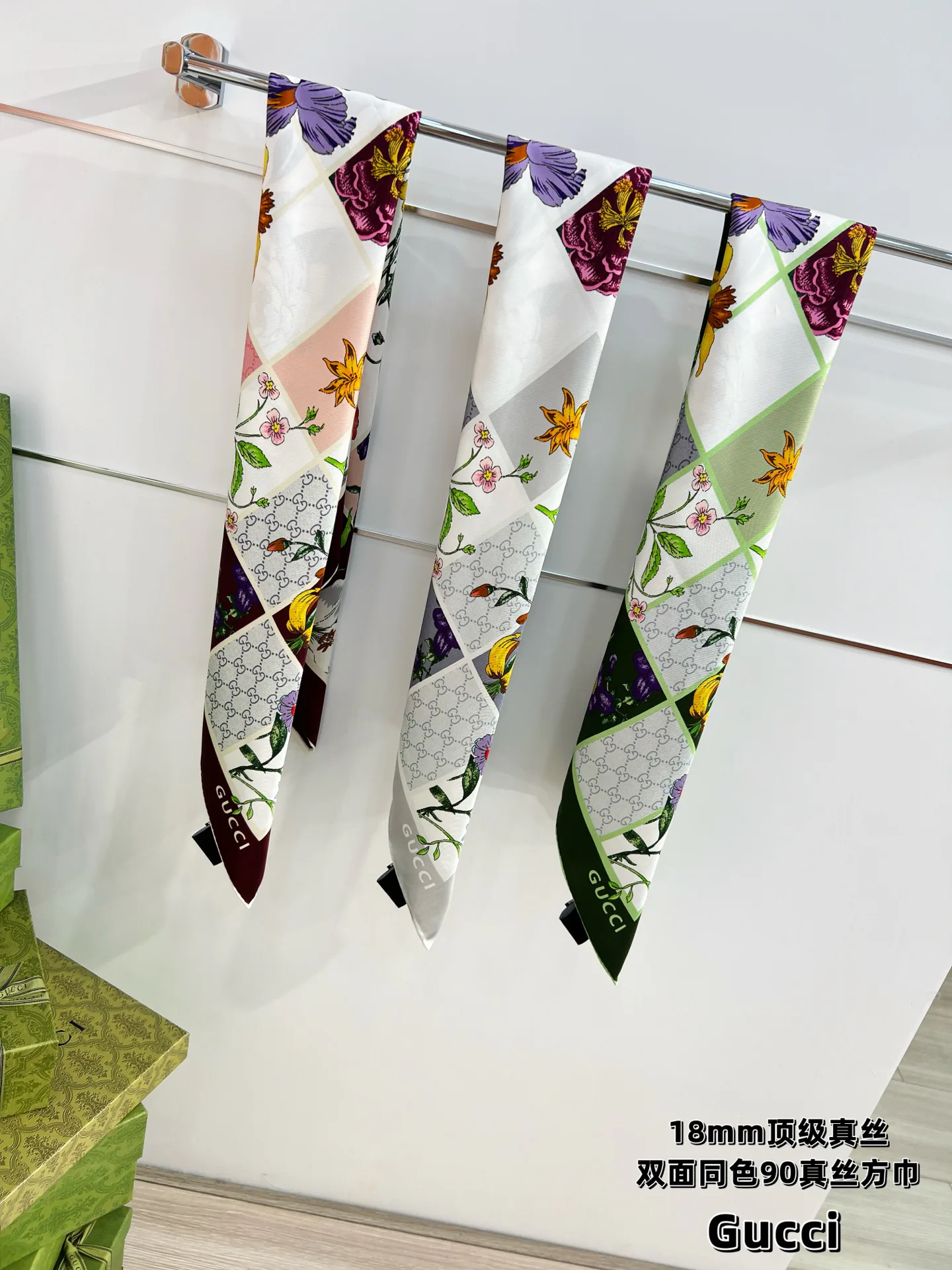 Silk Scarves GUCCI 17323864