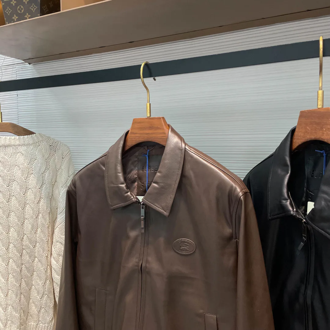 Men's Leather Jackets And Sheepskin Coats BURBERRY 18499018