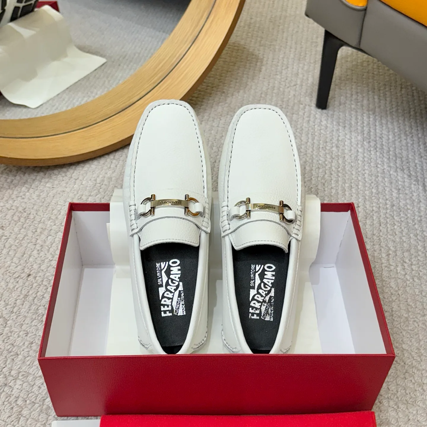 Men's Loafers And Dress Shoes SALVATORE FERRAGAMO 17119413