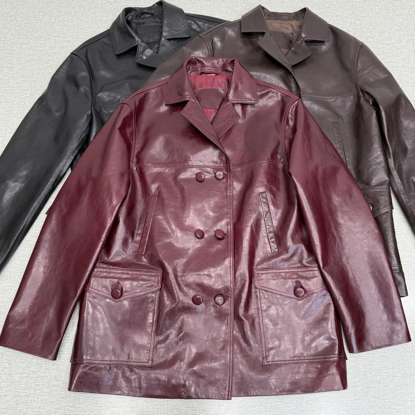 Women's Leather Jackets And Sheepskin Coats PRADA 18090503