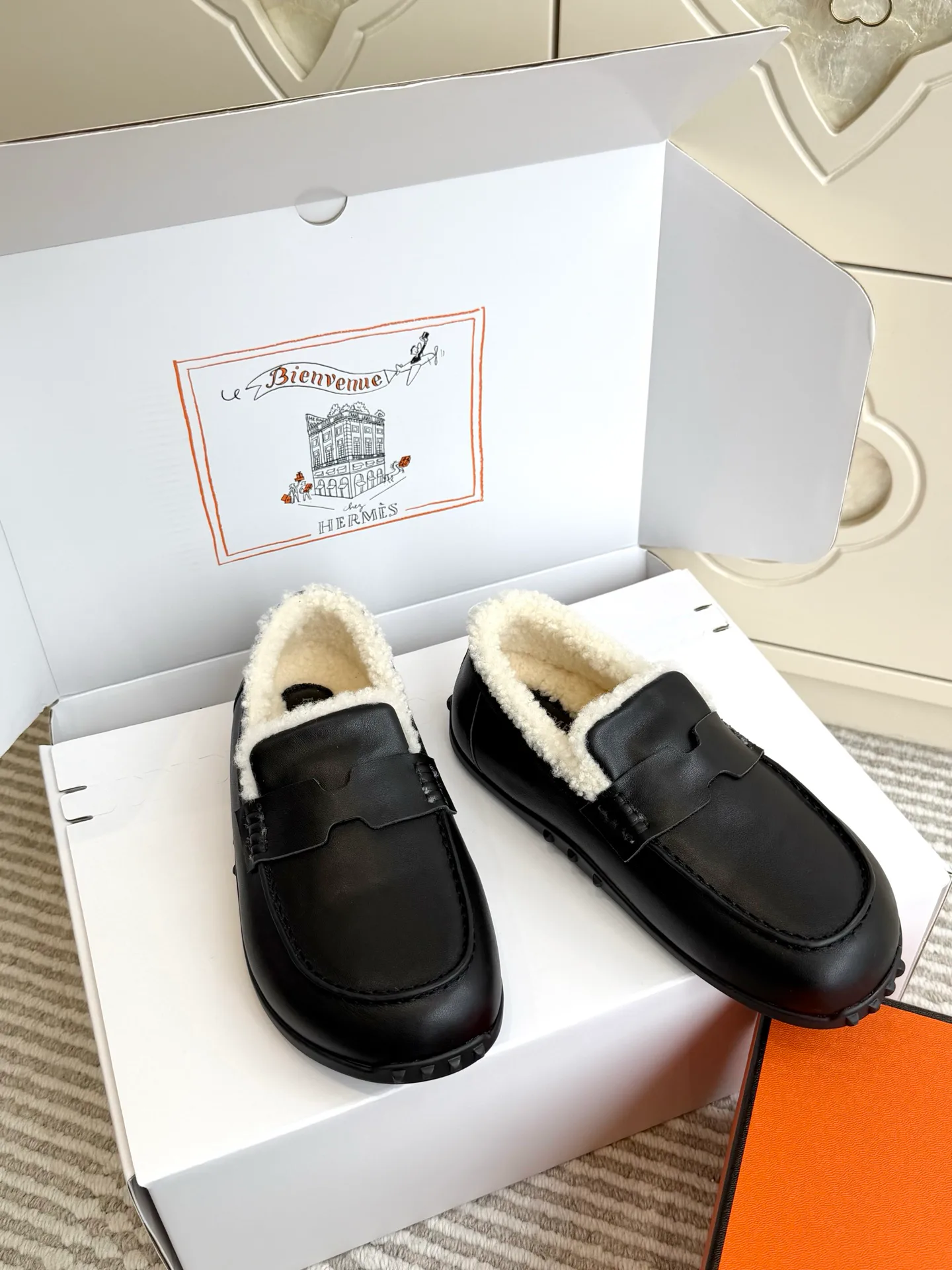 Women's Loafers And Moccasins HERMES 18146449