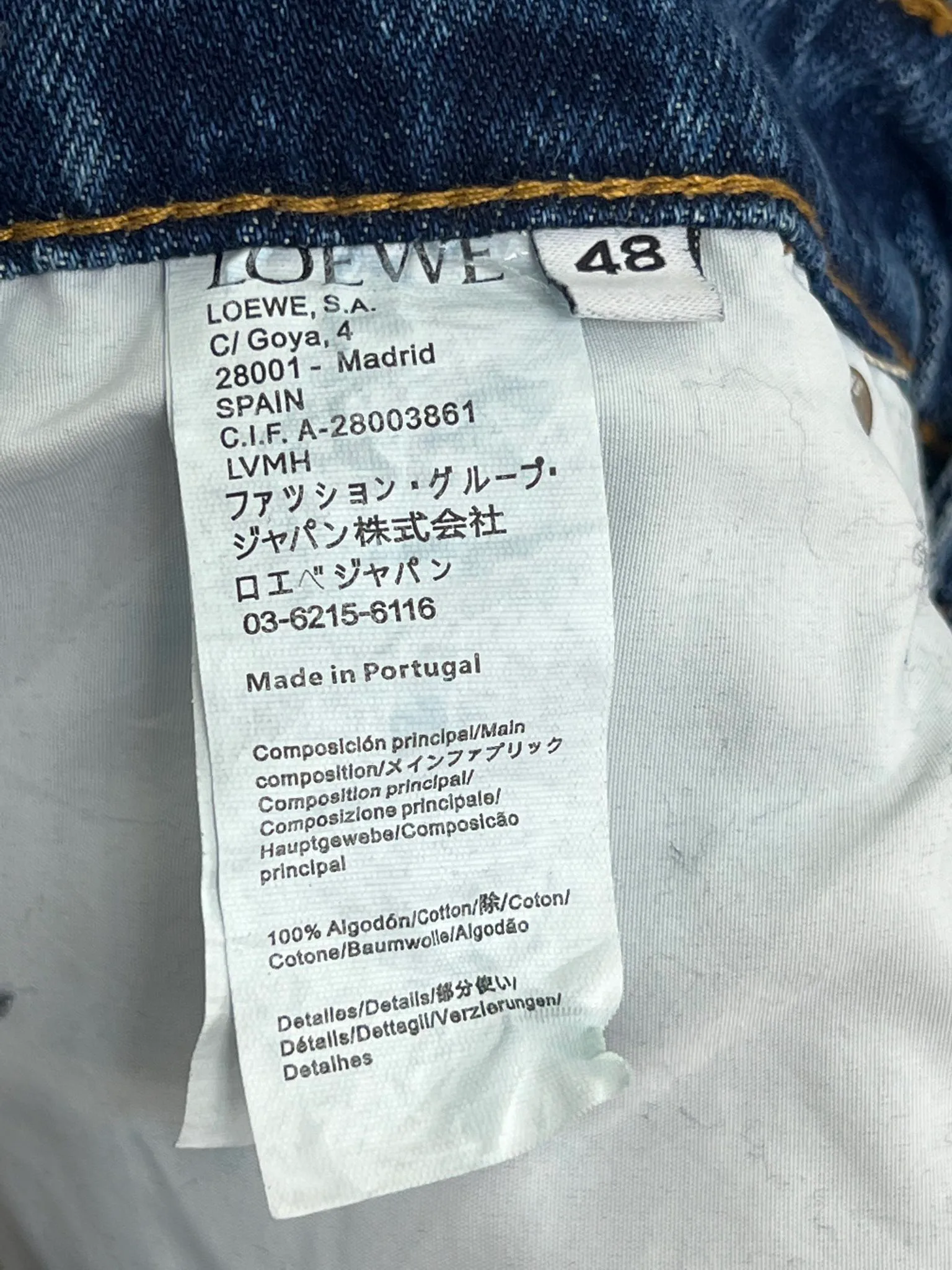 Women's Jeans LOEWE 17367203