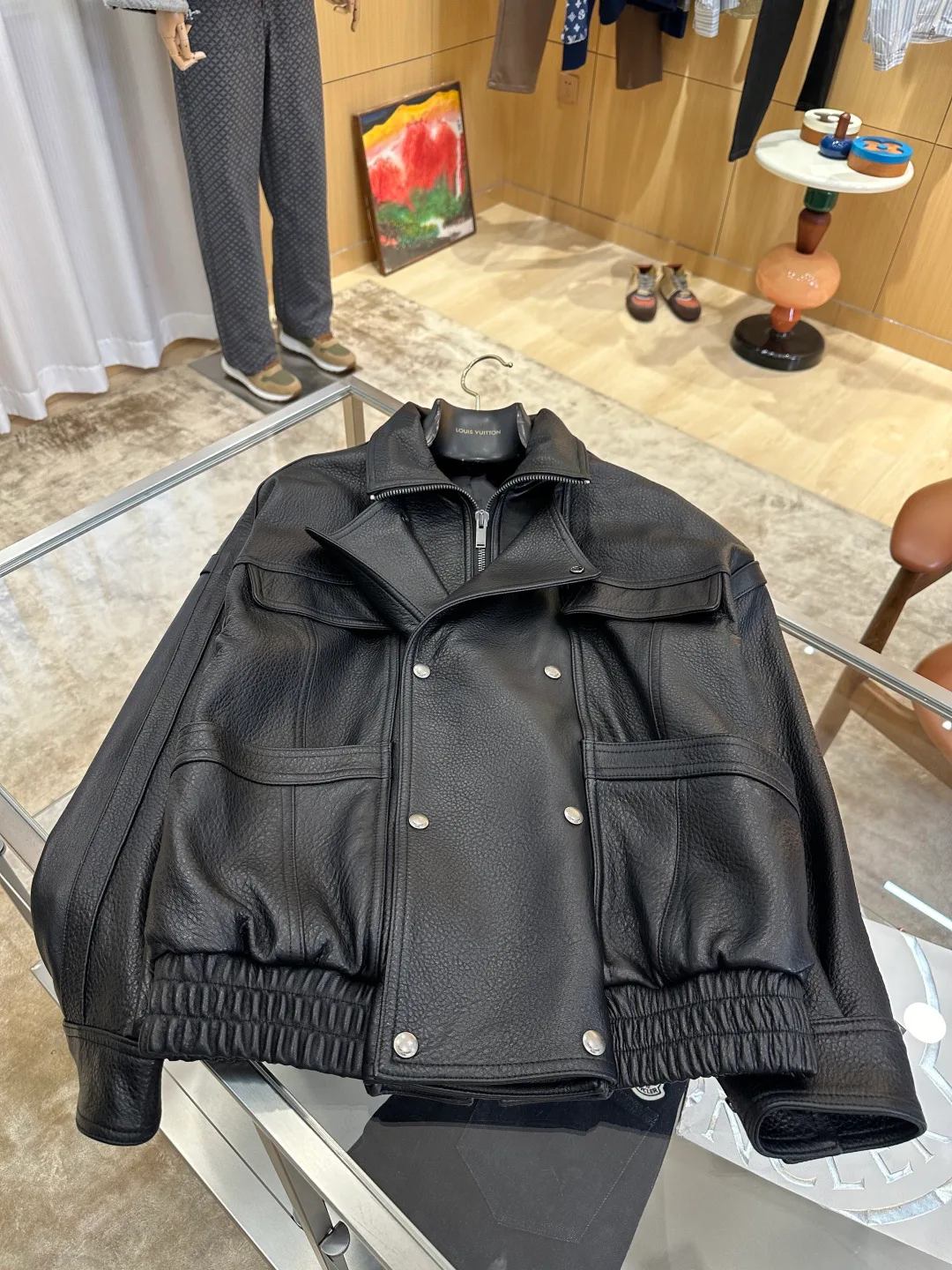 Men's Leather Jackets And Sheepskin Coats SAINT LAURENT 18260923