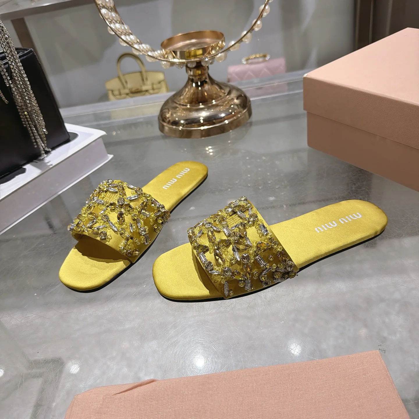 Women's Open-Toe Sandals MIU MIU 18025809