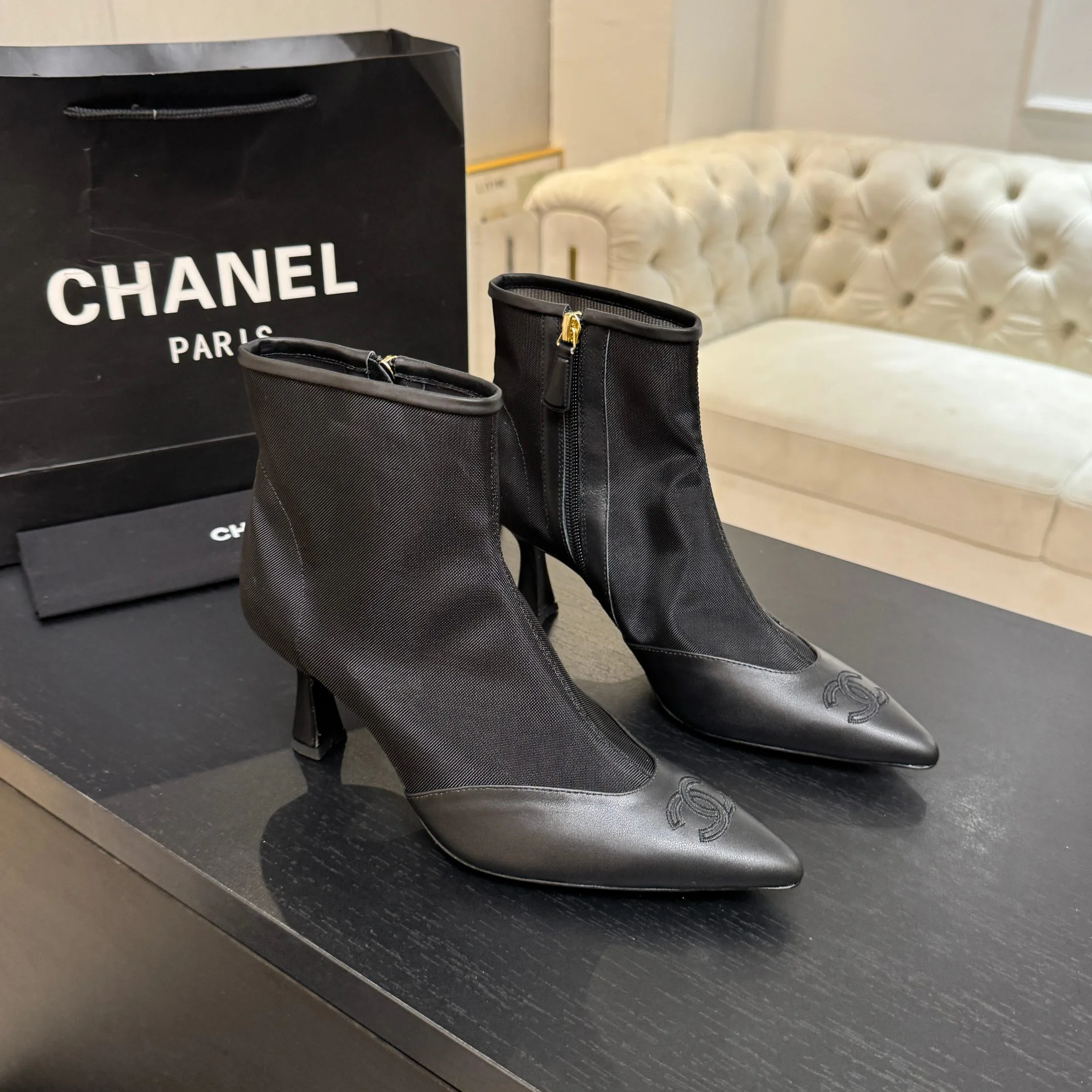 Women's Booties CHANEL 18062743