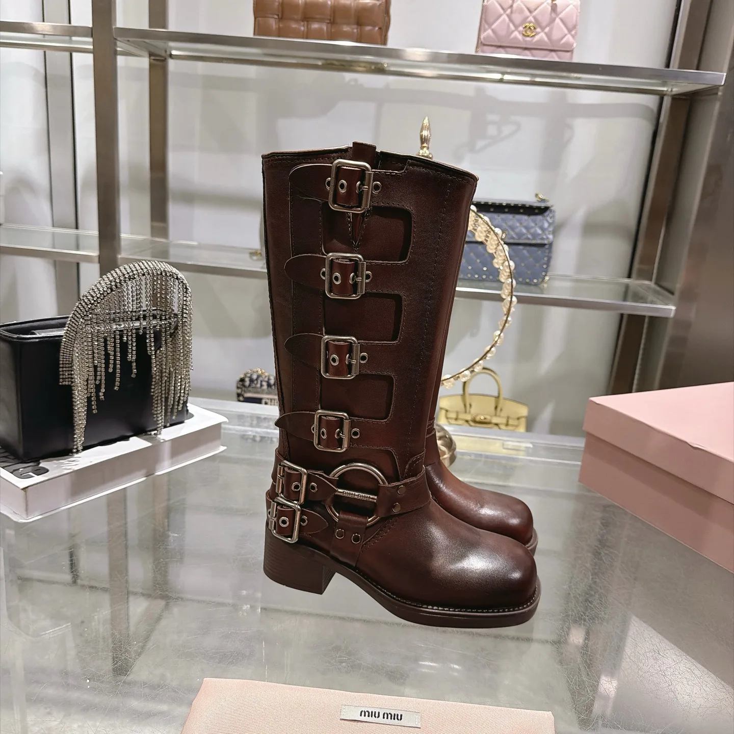 Women's Boots MIU MIU 18025421