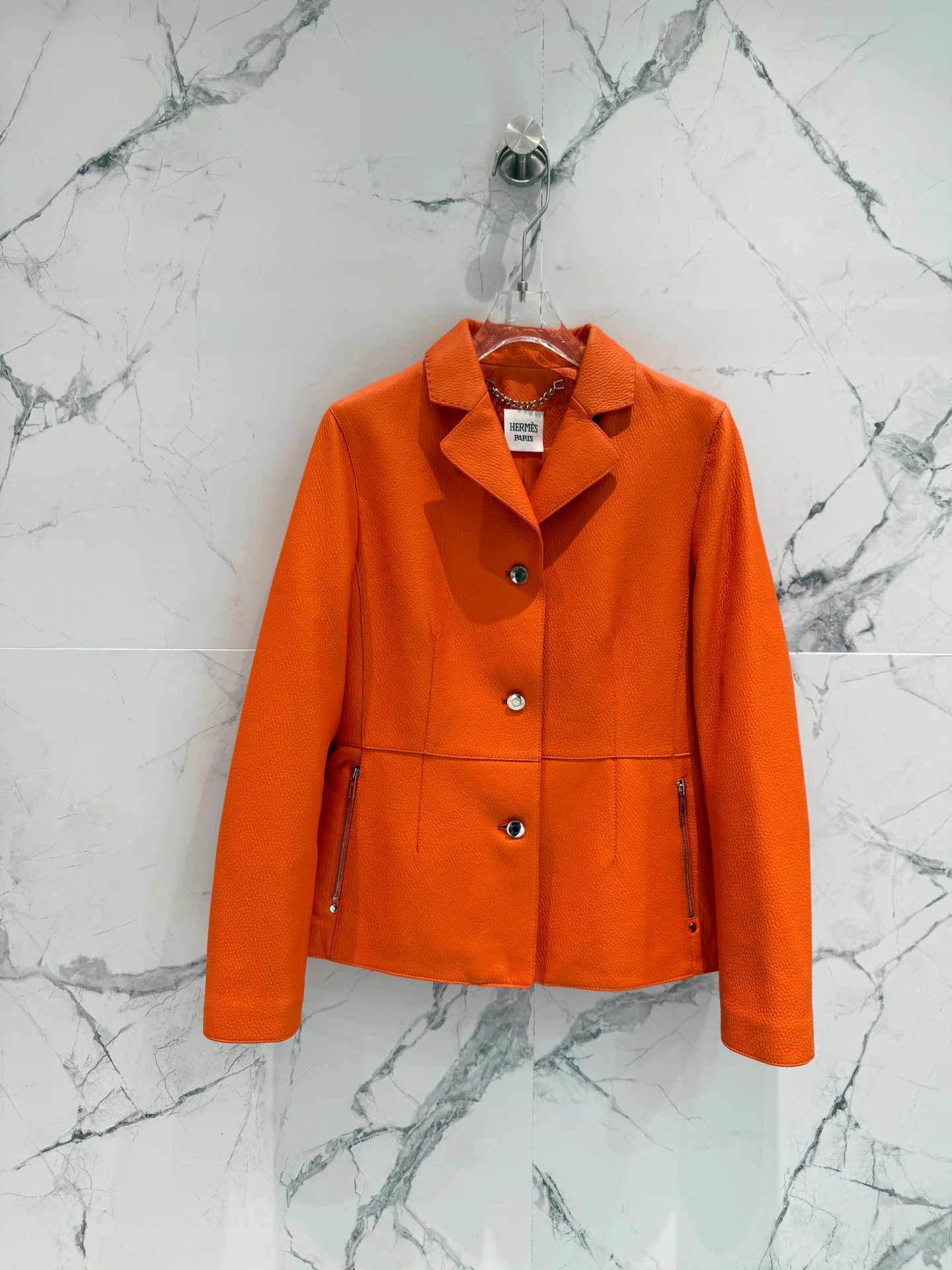 Women's Leather Jackets And Sheepskin Coats HERMES 17823586
