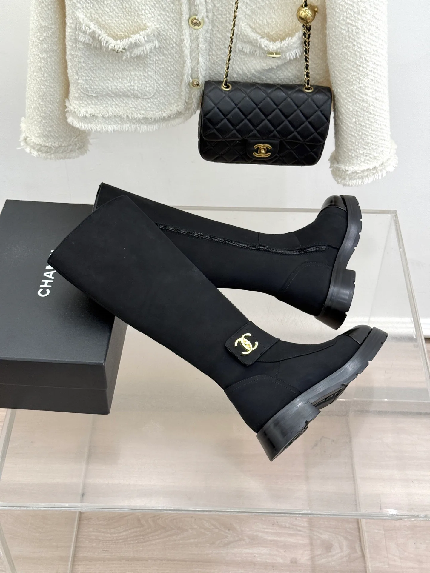 Women's Boots CHANEL 18436498