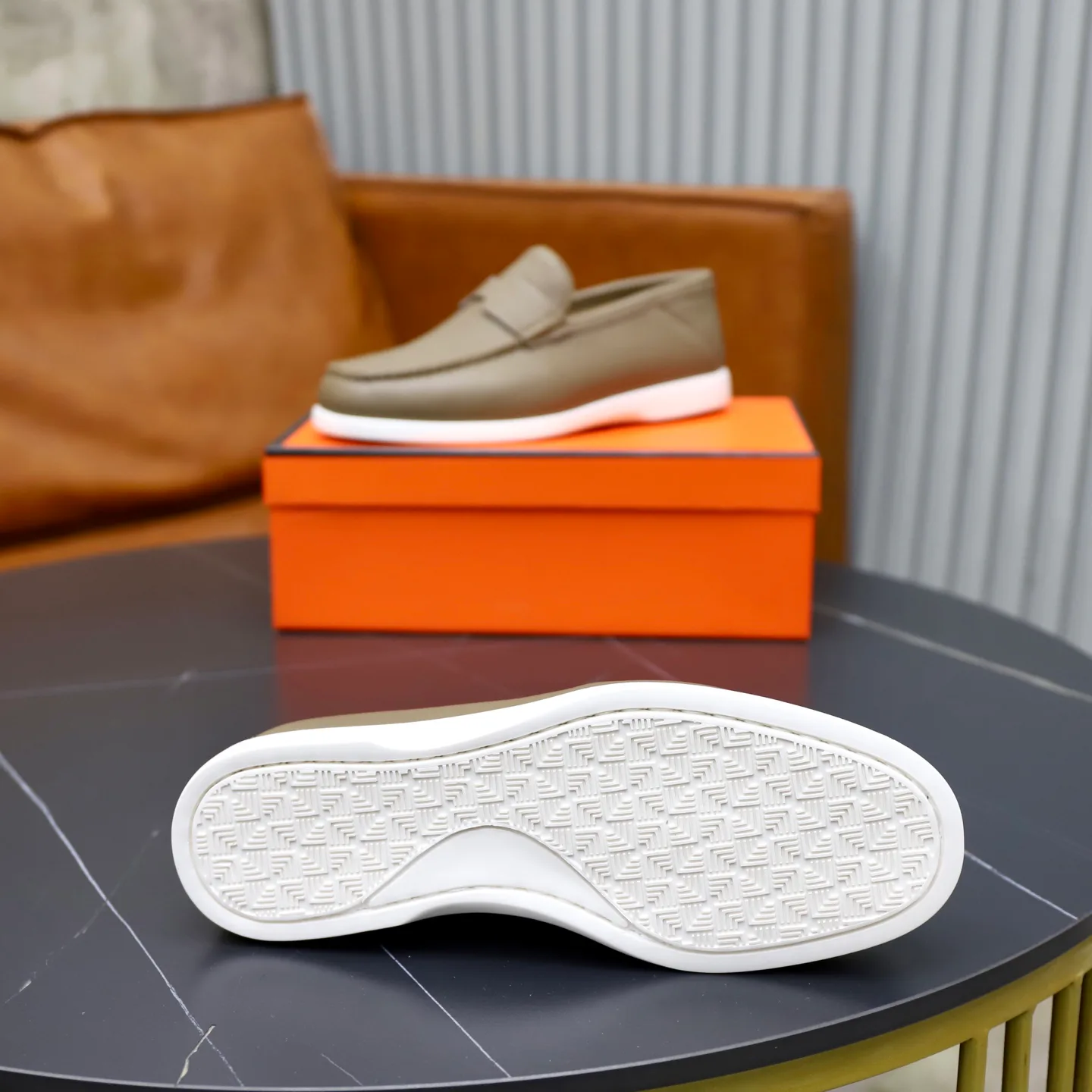 Men's Loafers And Dress Shoes HERMES 18103079