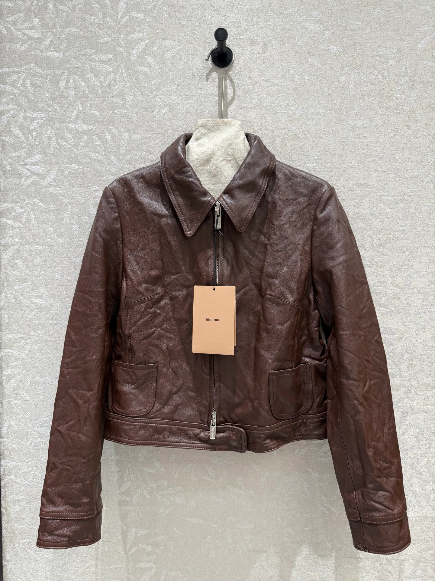 Women's Leather Jackets And Sheepskin Coats MIU MIU 18127929