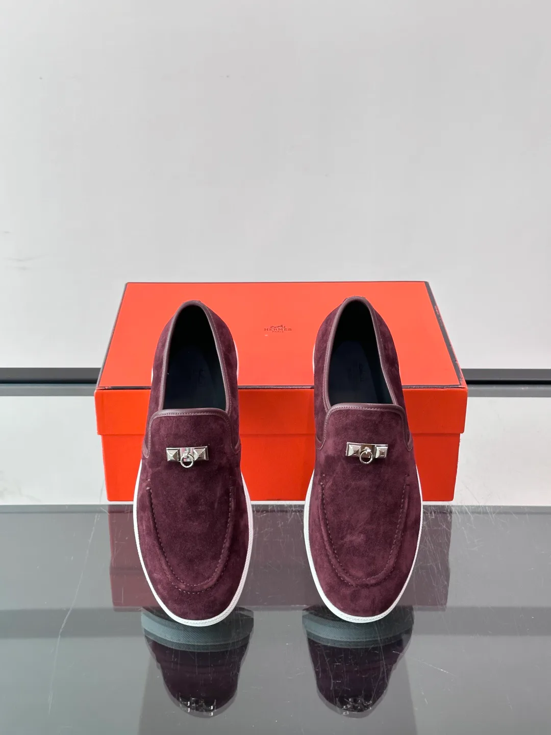 Men's Loafers And Dress Shoes HERMES 17649840