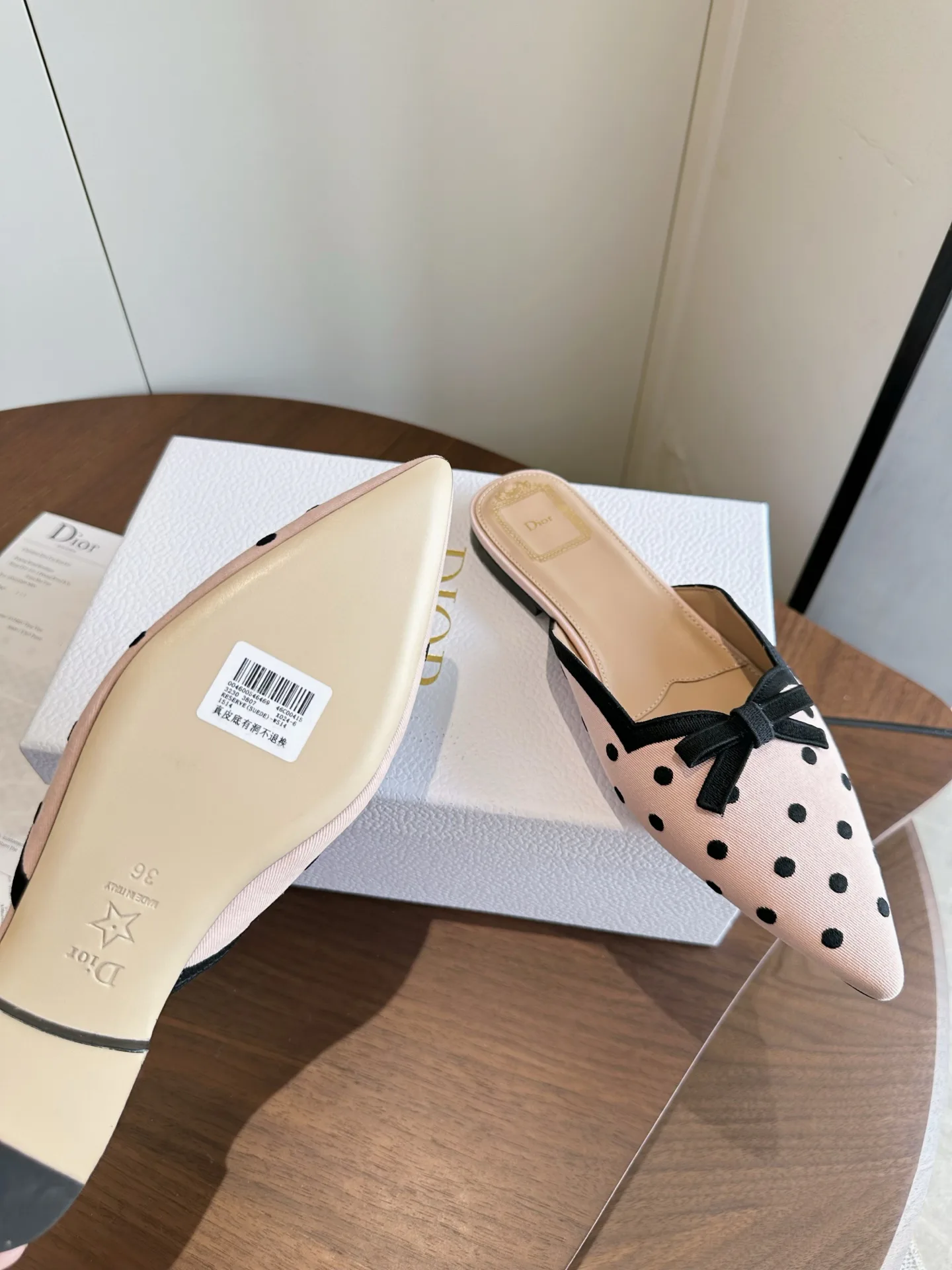 Women's Ballet Flats CHRISTIAN DIOR 18444023