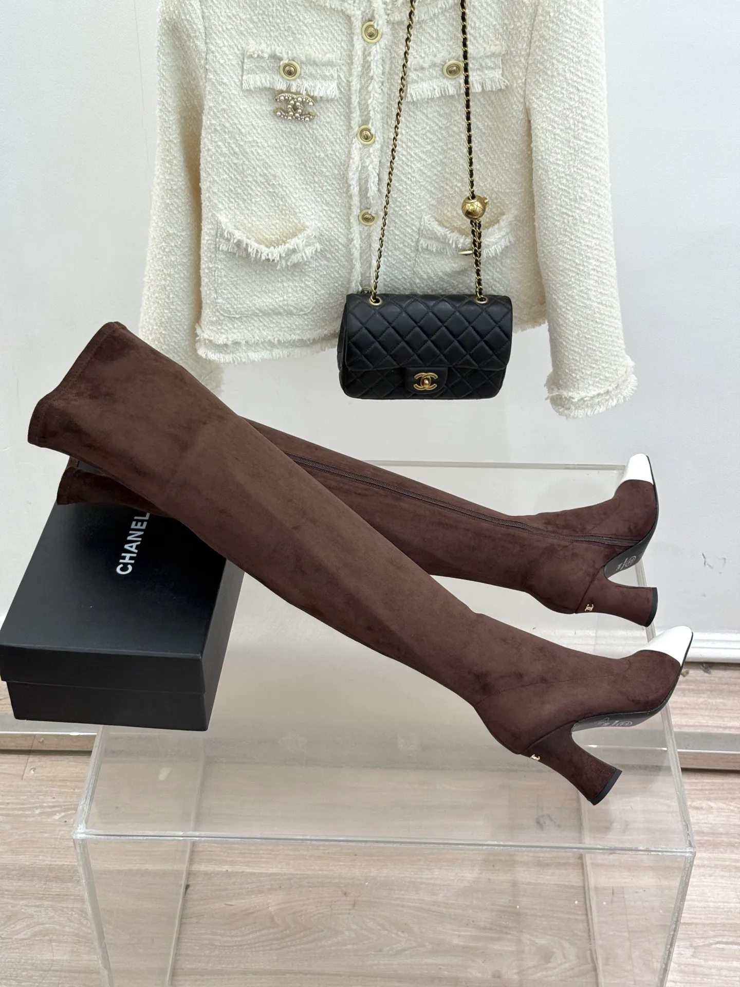 Сапоги Женские Chanel 18613400