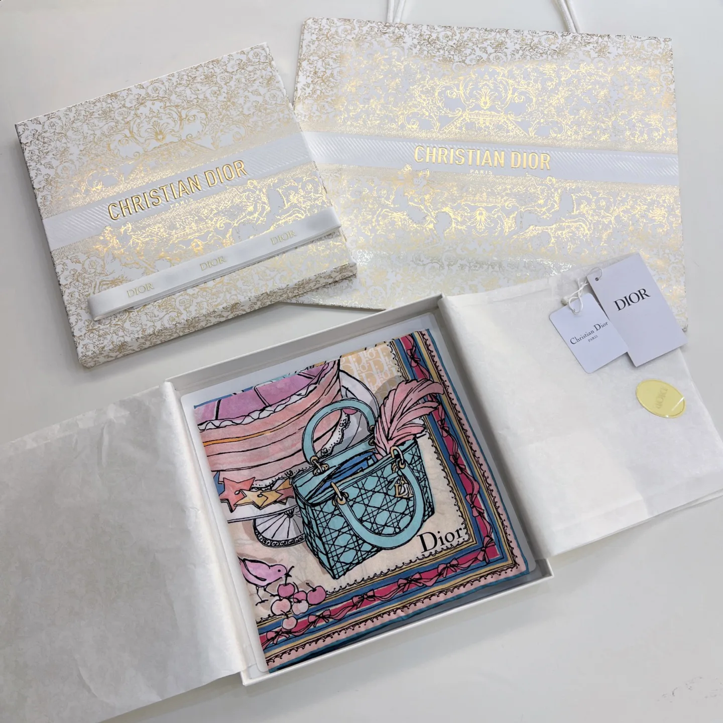 Silk Scarves CHRISTIAN DIOR 17561152