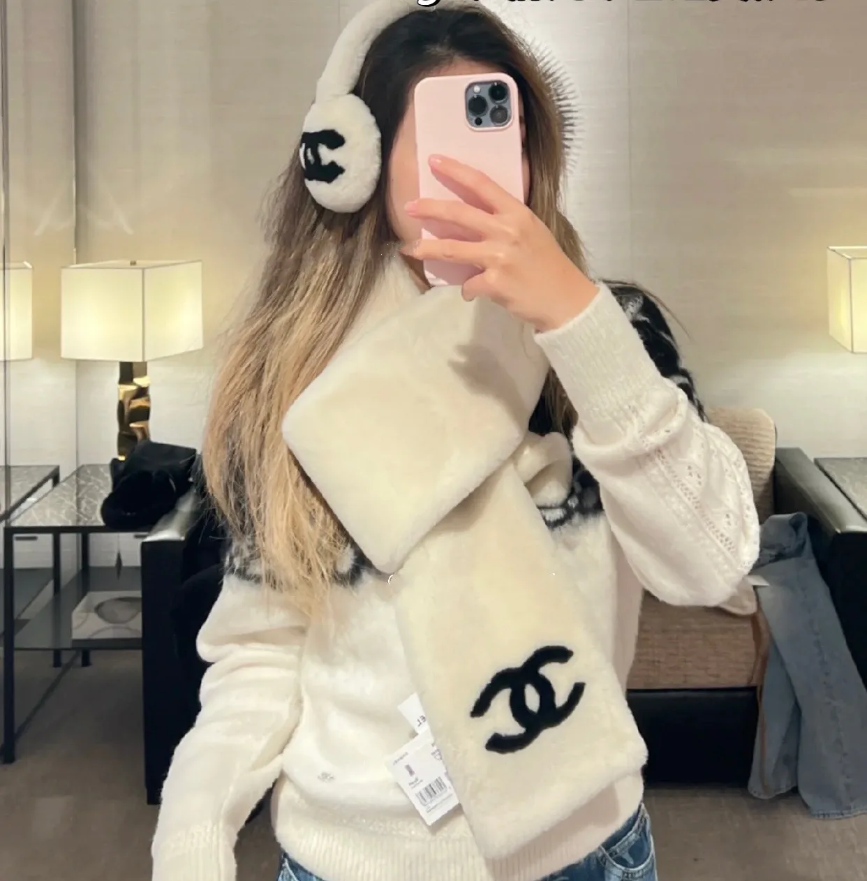 Scarves CHANEL 18347703