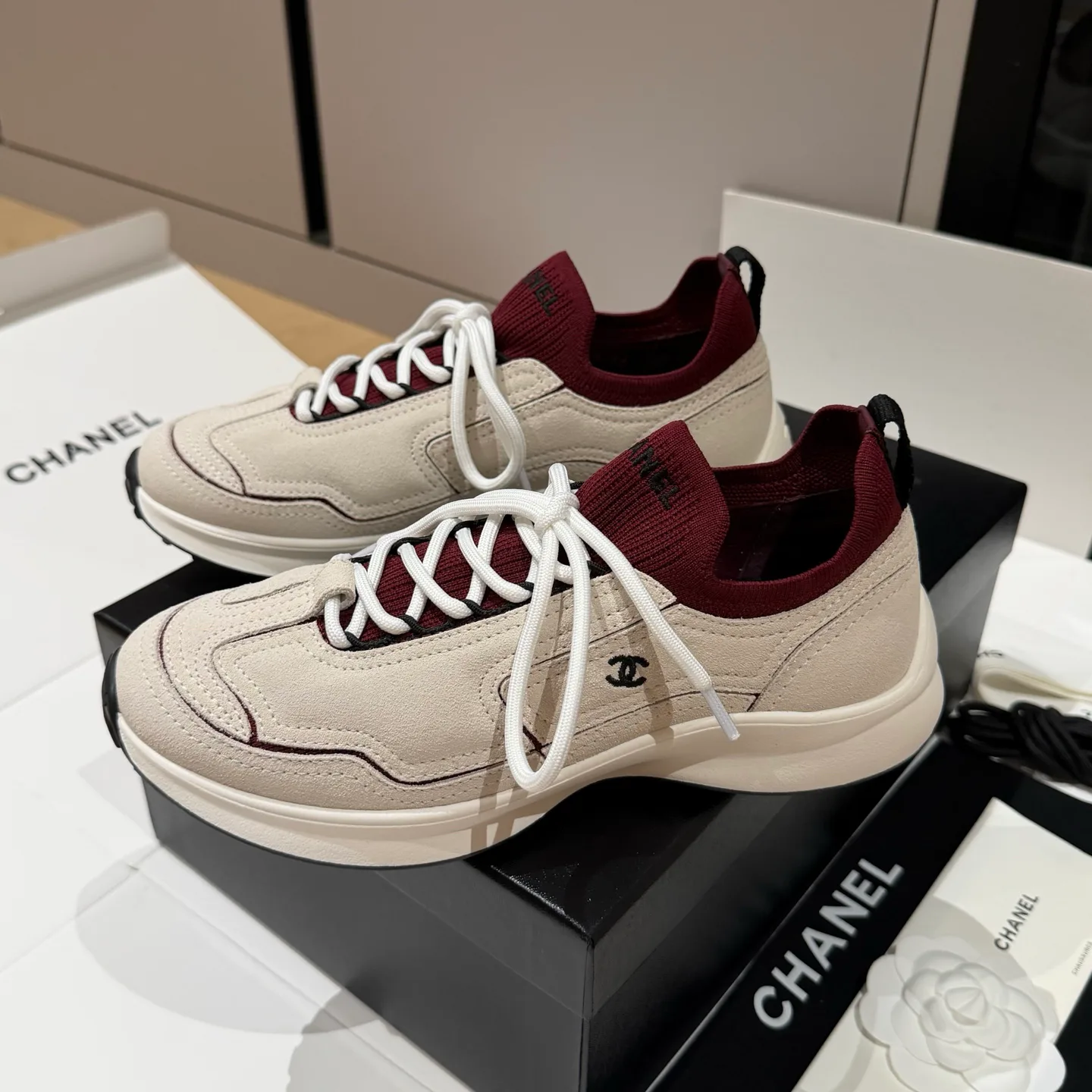 Women's Sneakers CHANEL 18121487