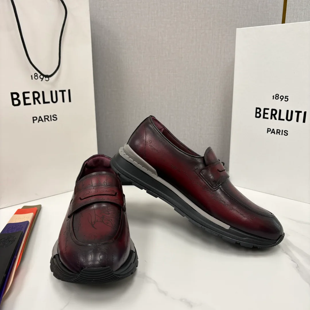 Men's Loafers And Dress Shoes BERLUTI 18000857