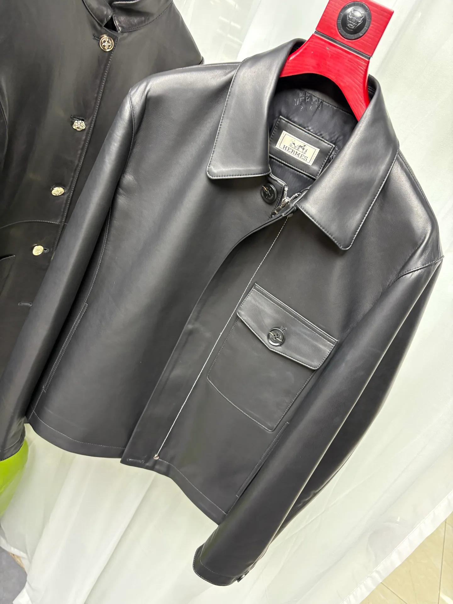 Men's Leather Jackets And Sheepskin Coats HERMES 17794352