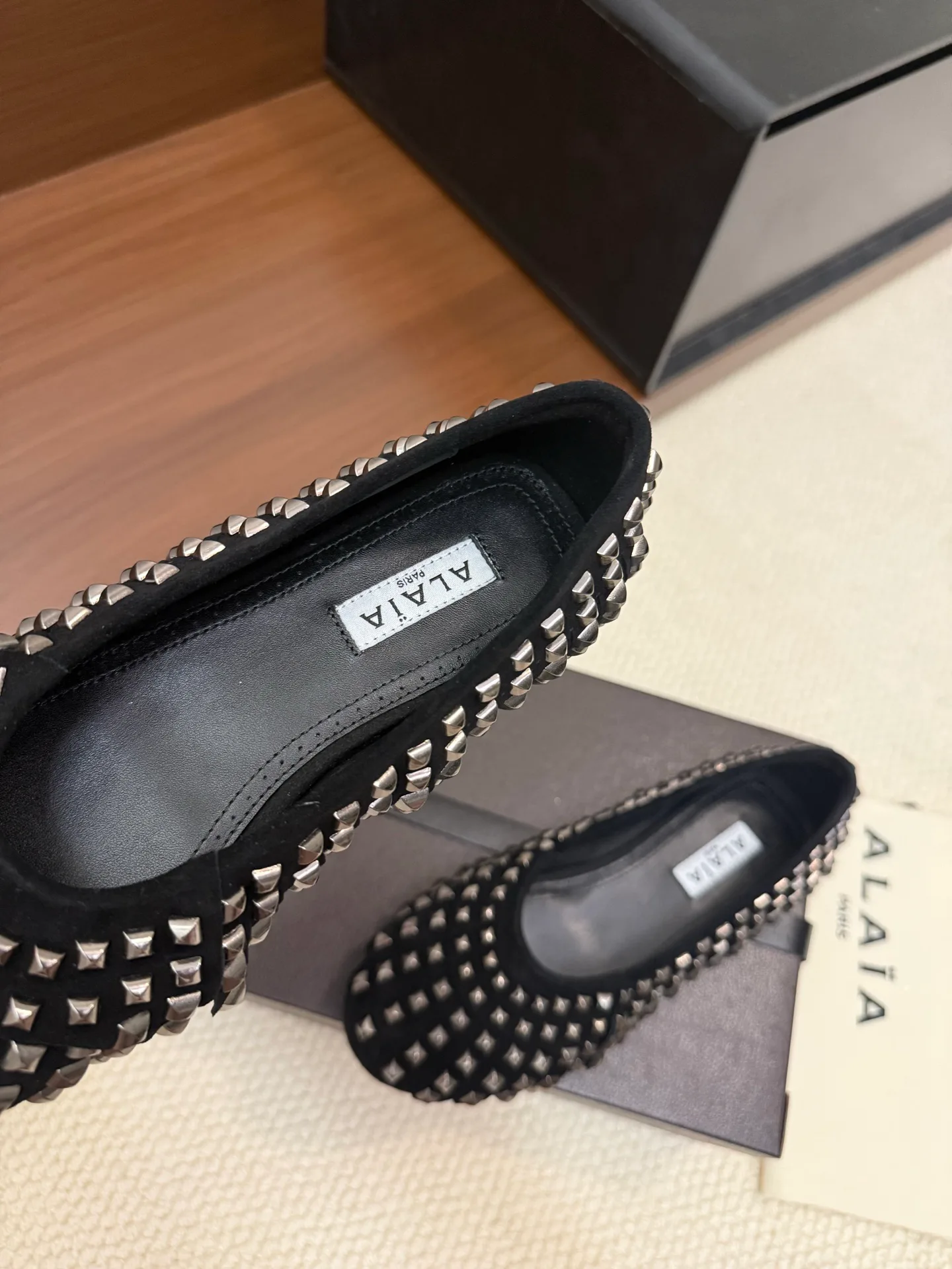 Women's Ballet Flats ALAIA 18042046