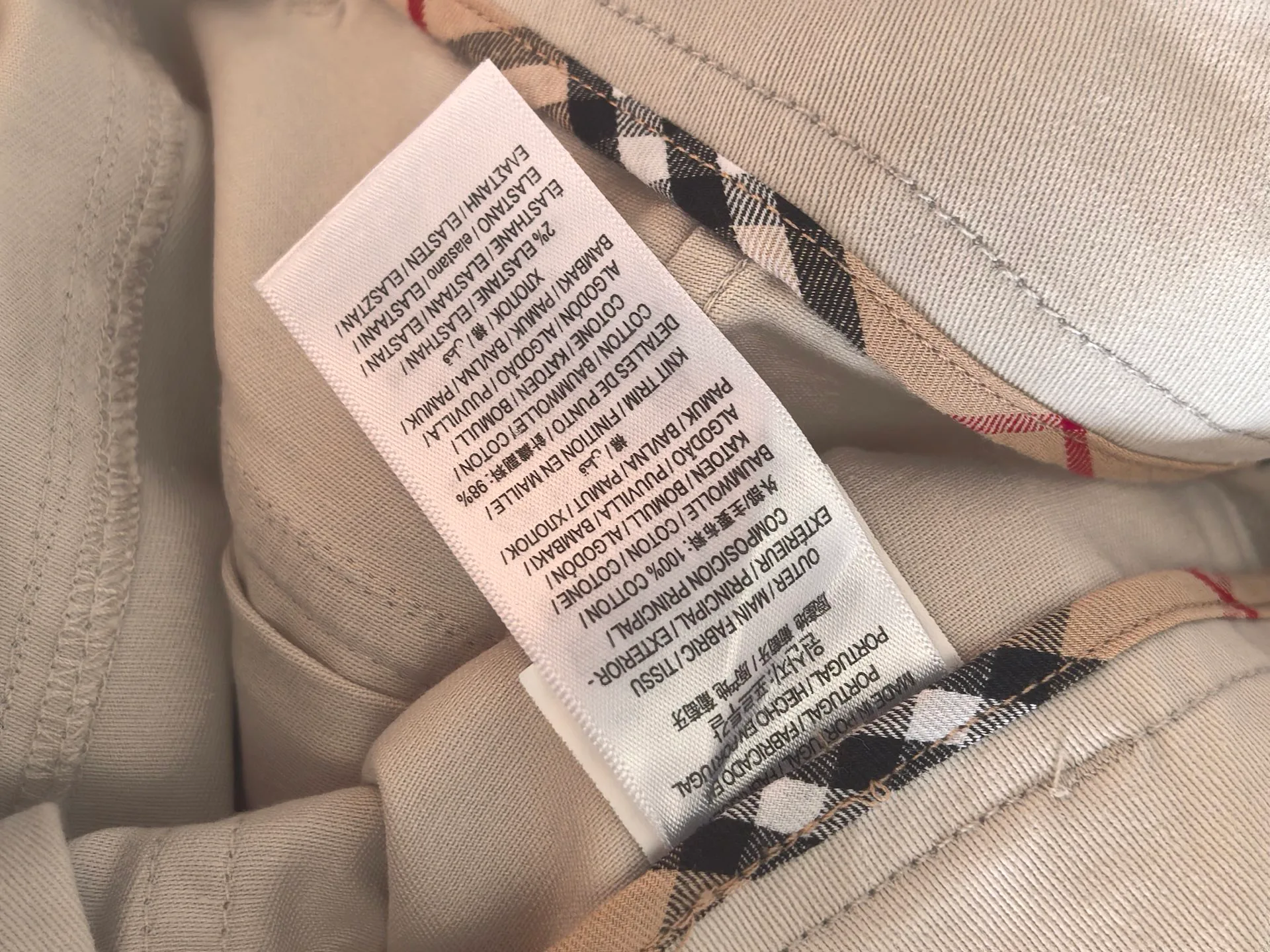 Men's Trousers BURBERRY 17412717