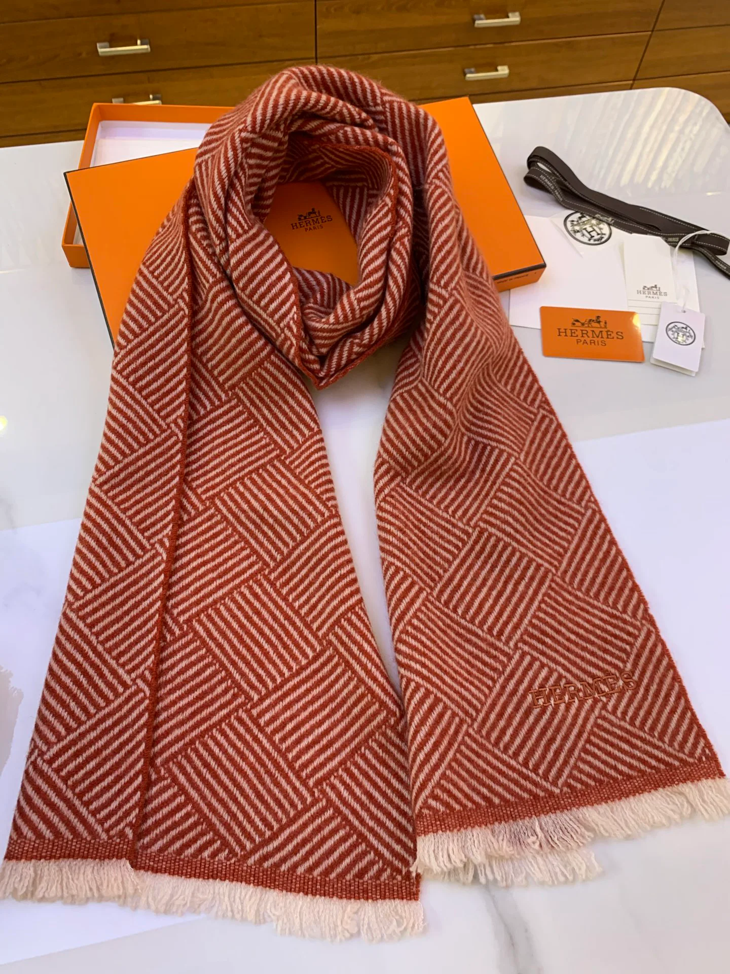 Scarves HERMES 18437542