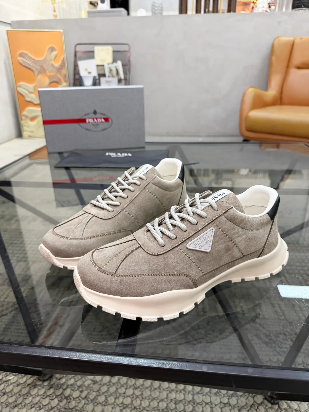 Men's Sneakers PRADA 18500116