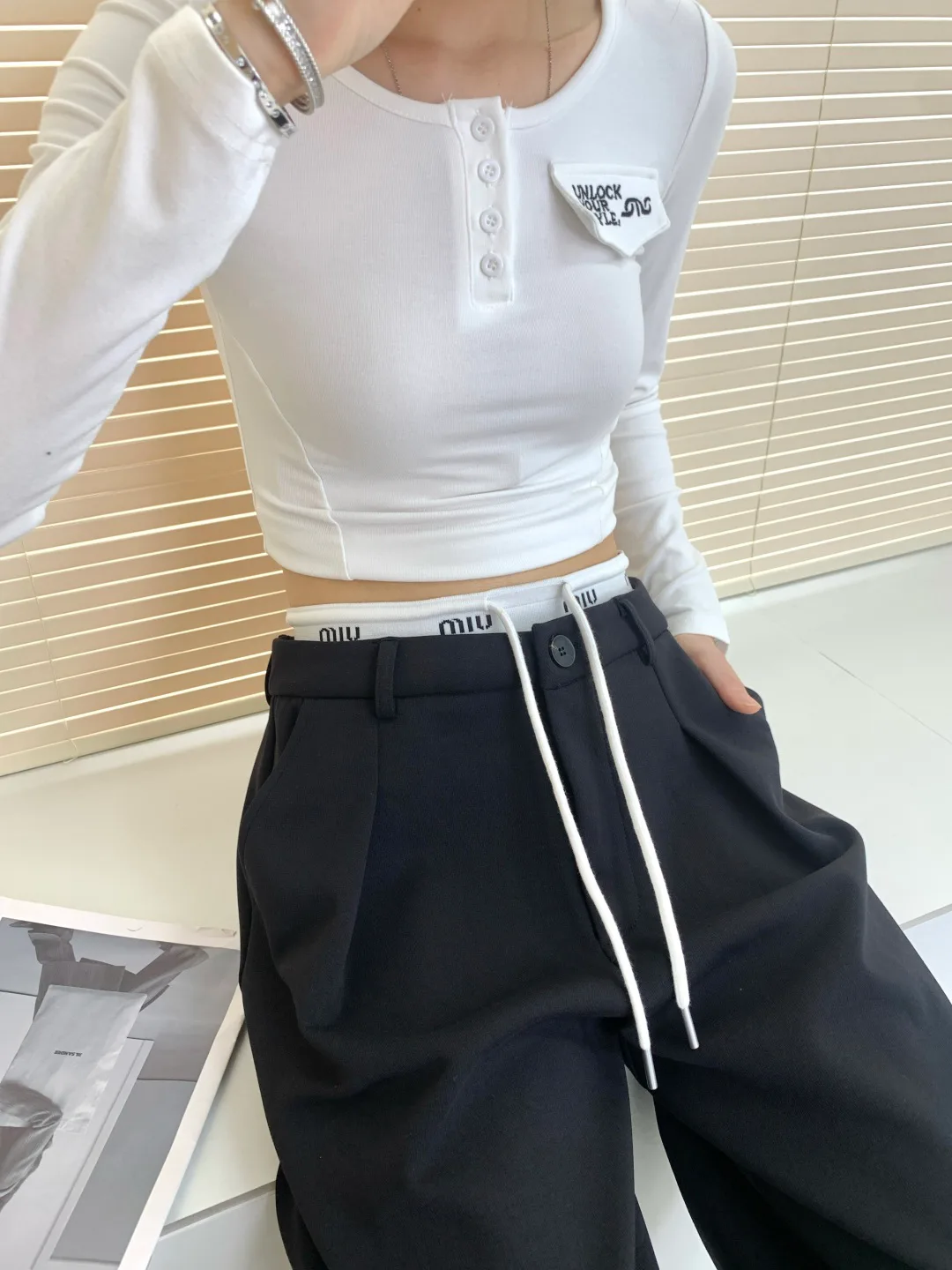 Women's Trousers MIU MIU 18199263
