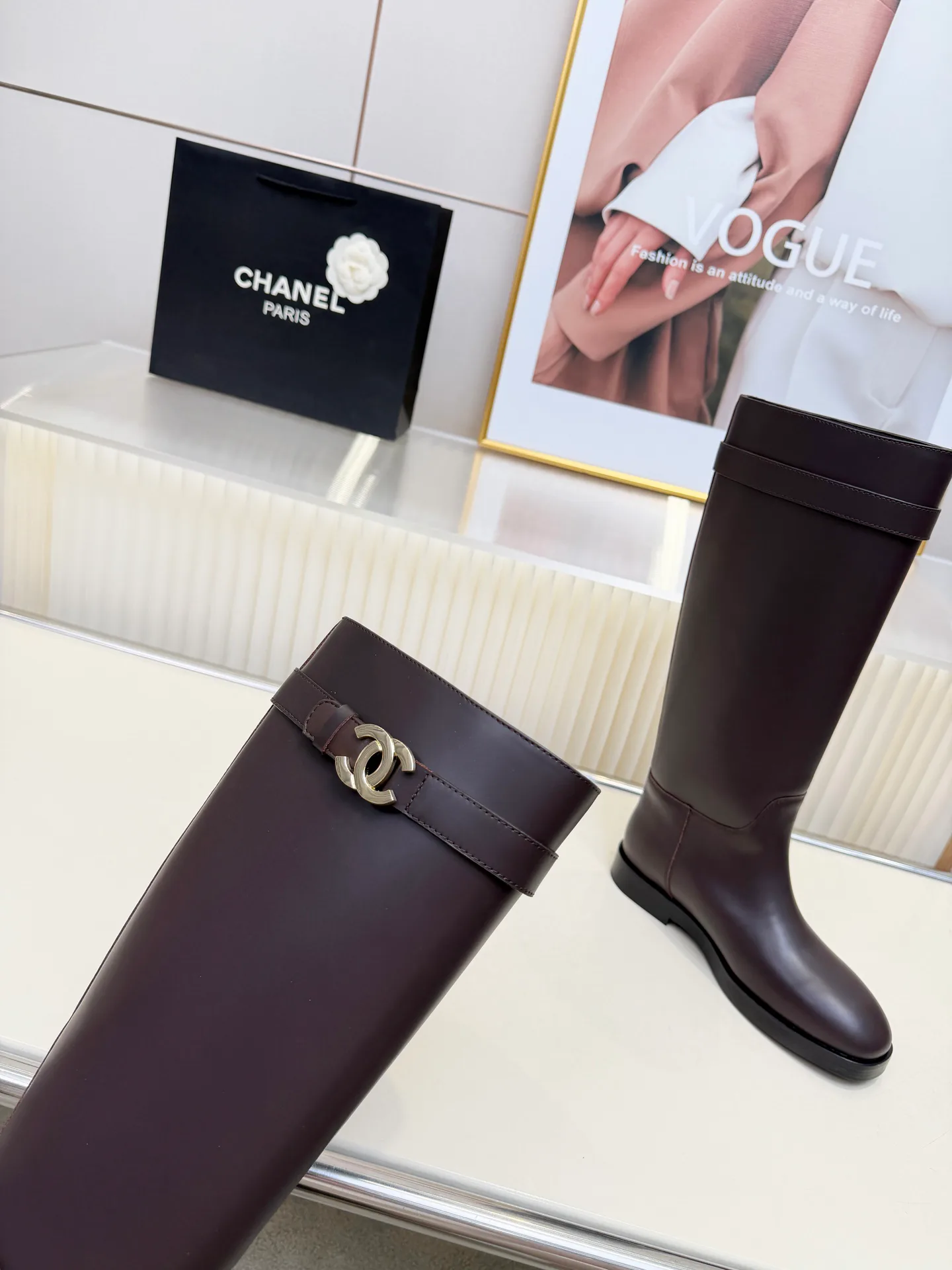Women's Boots CHANEL 18198230