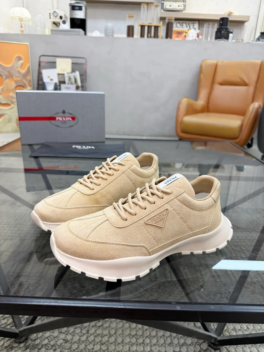 Men's Sneakers PRADA 18500119