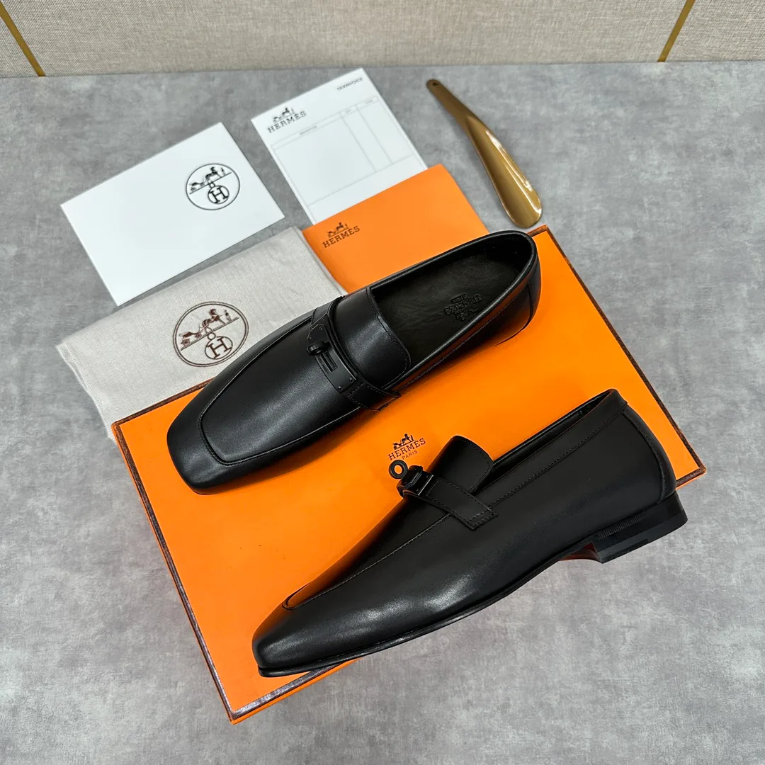 Men's Loafers And Dress Shoes HERMES 17745665
