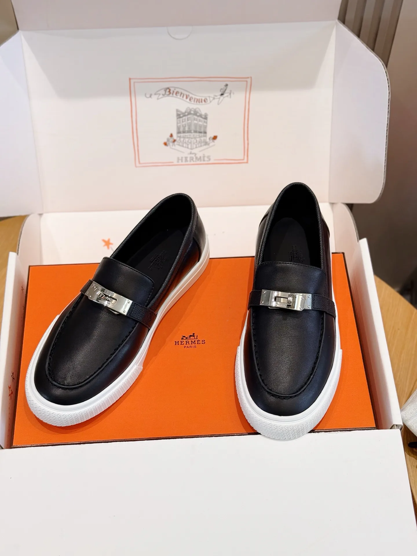 Men's Loafers And Dress Shoes HERMES 17933929