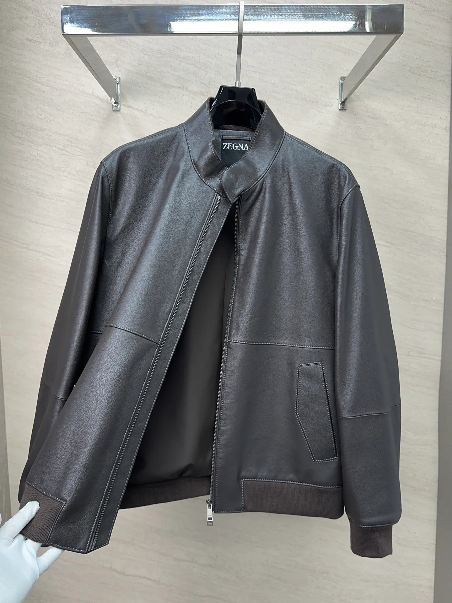 Men's Leather Jackets And Sheepskin Coats ZEGNA 17869257