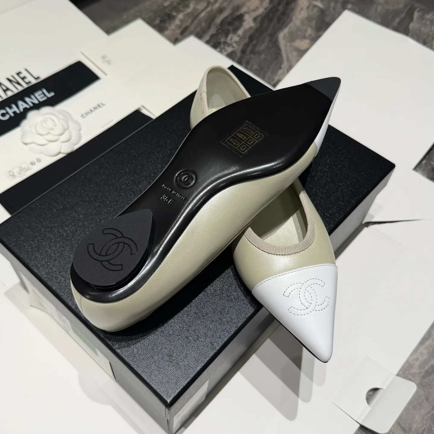 Women's Ballet Flats CHANEL 18201908