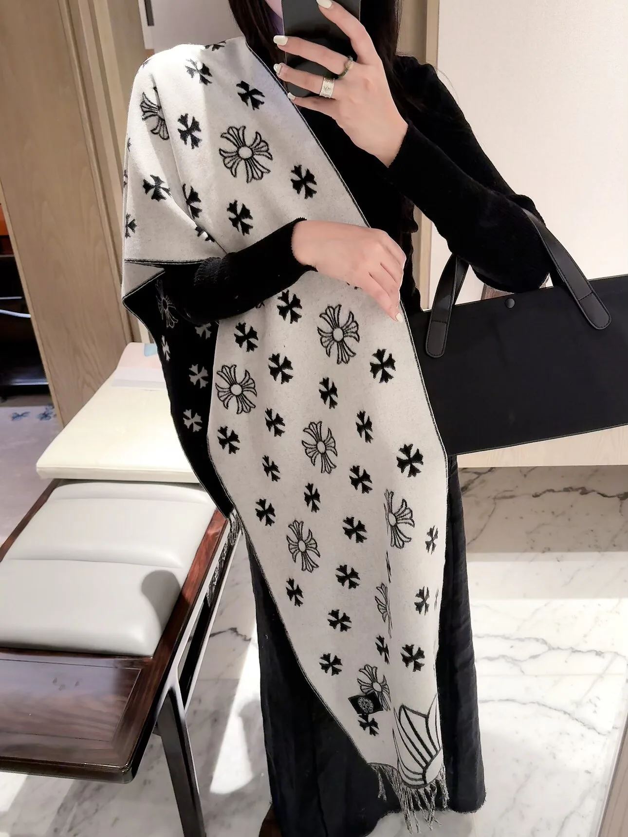 Scarves CHROME HEARTS 18427145