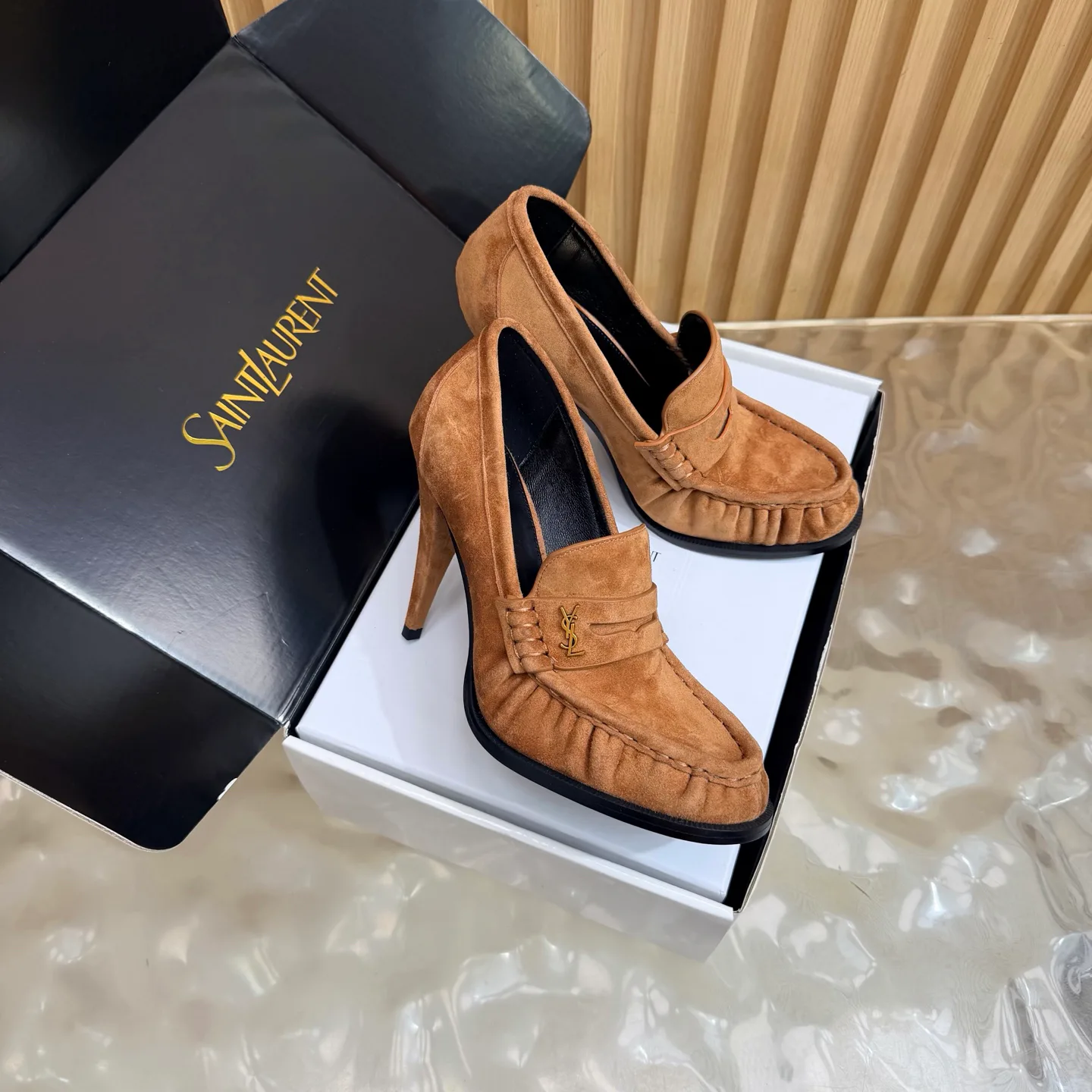 Лоферы И Мокасины Женские Saint Laurent 18676011
