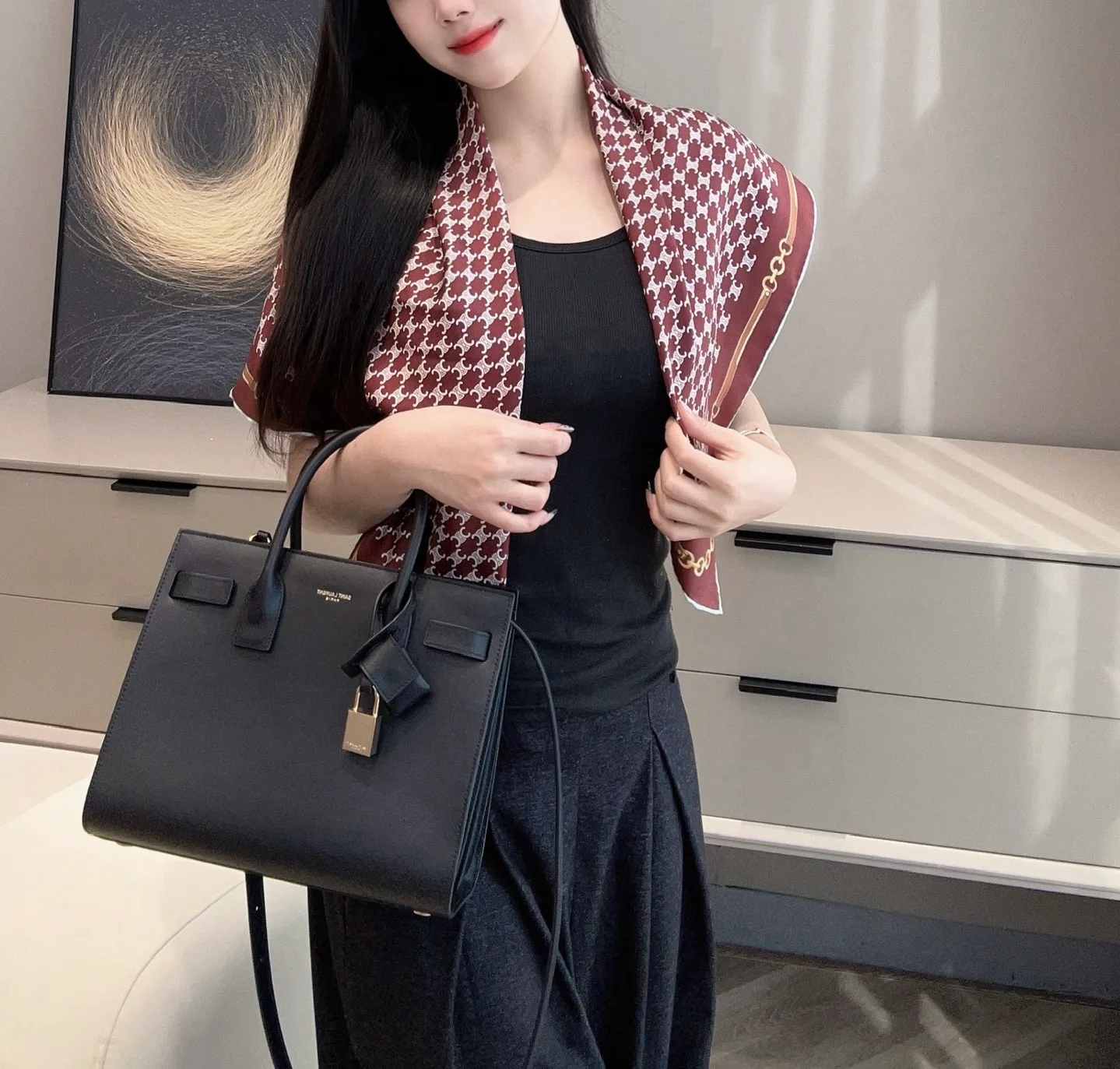 Silk Scarves CELINE 17973652
