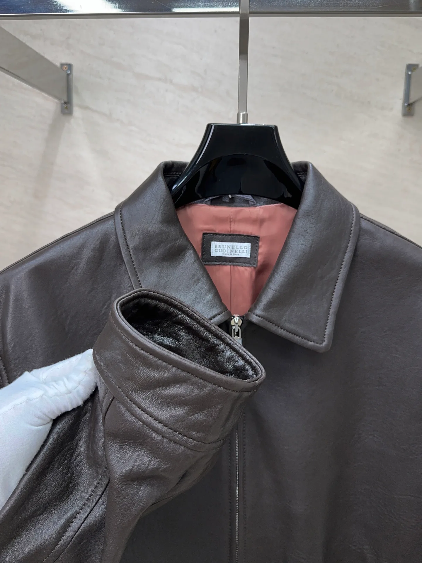Men's Leather Jackets And Sheepskin Coats BRUNELLO CUCINELLI 17869246