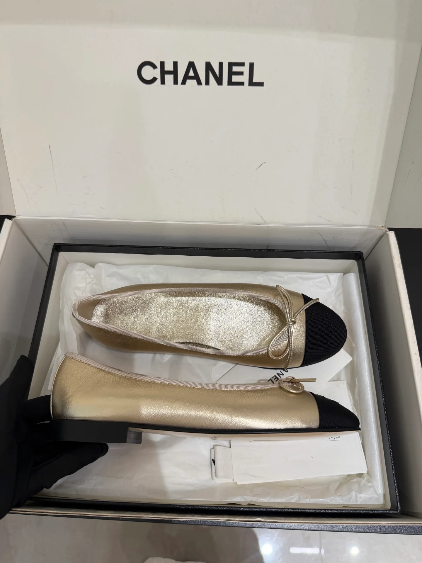 Women's Ballet Flats CHANEL 18080141
