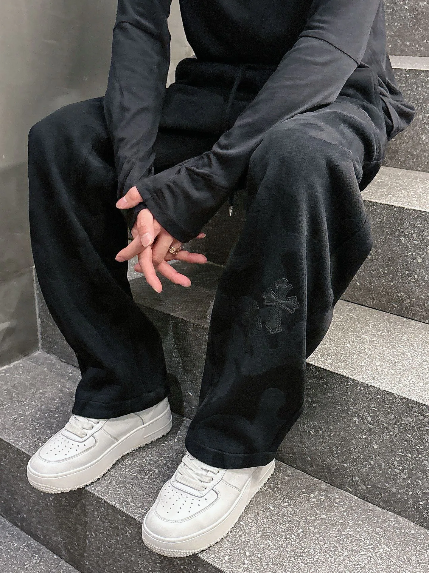 Брюки Мужские Chrome Hearts 18596834