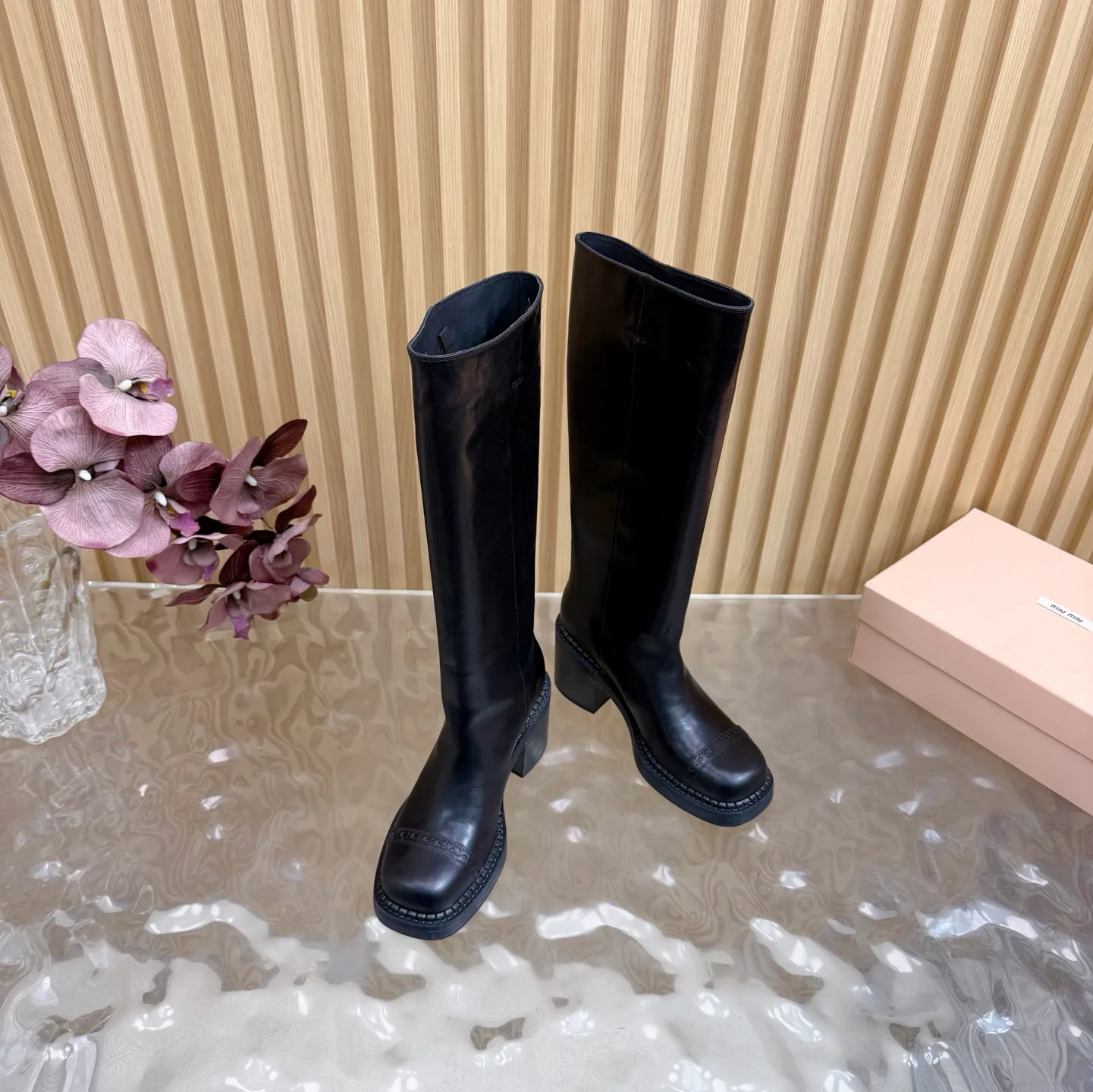 Women's Boots MIU MIU 18235418