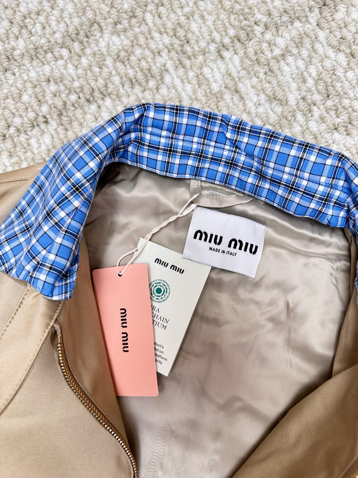 Men's Jackets And Down Jackets MIU MIU 18179286