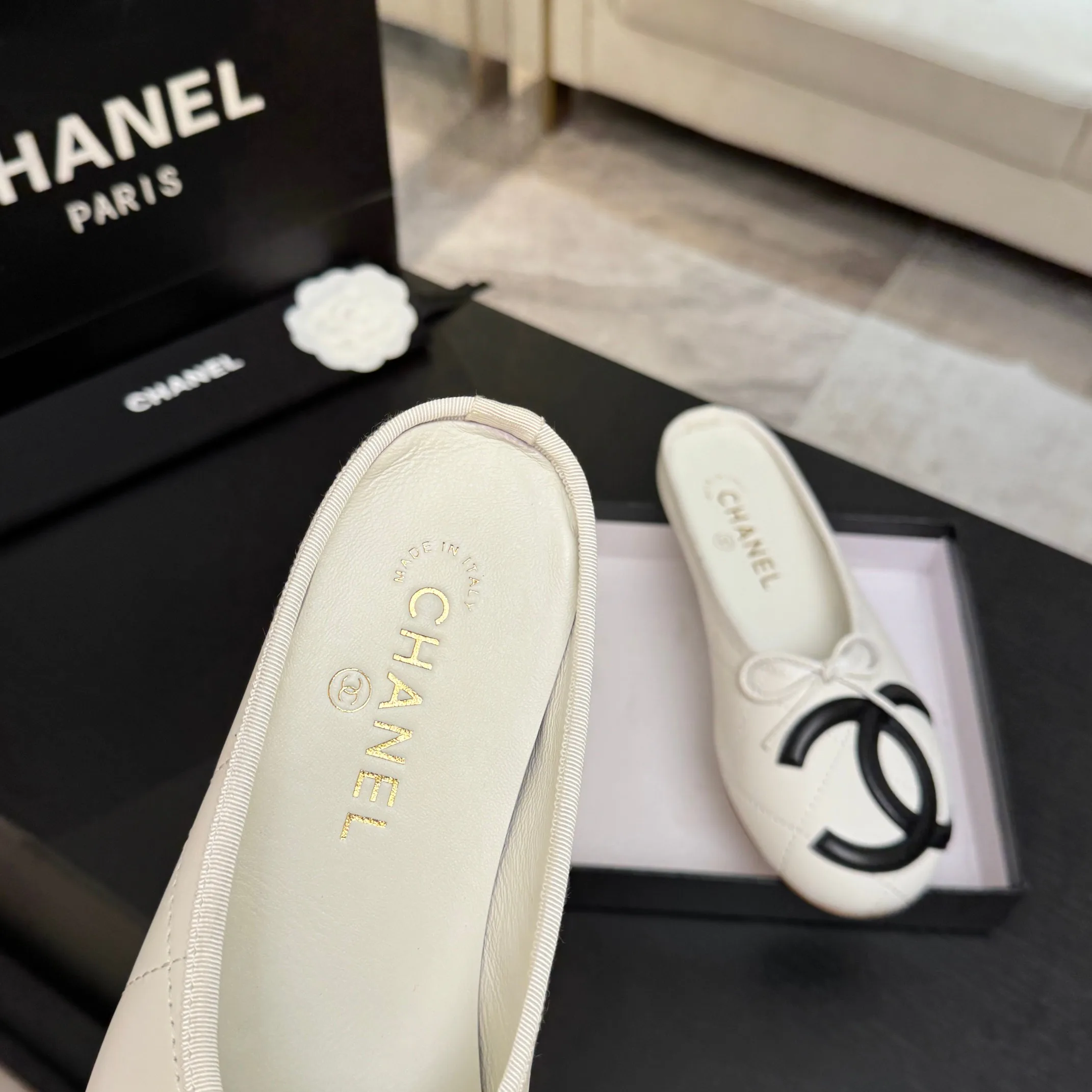 Women's Ballet Flats CHANEL 18063113