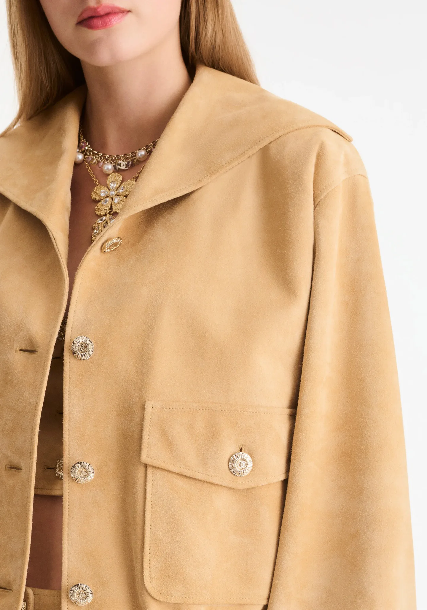 Women's Leather Jackets And Sheepskin Coats CHANEL 18131550