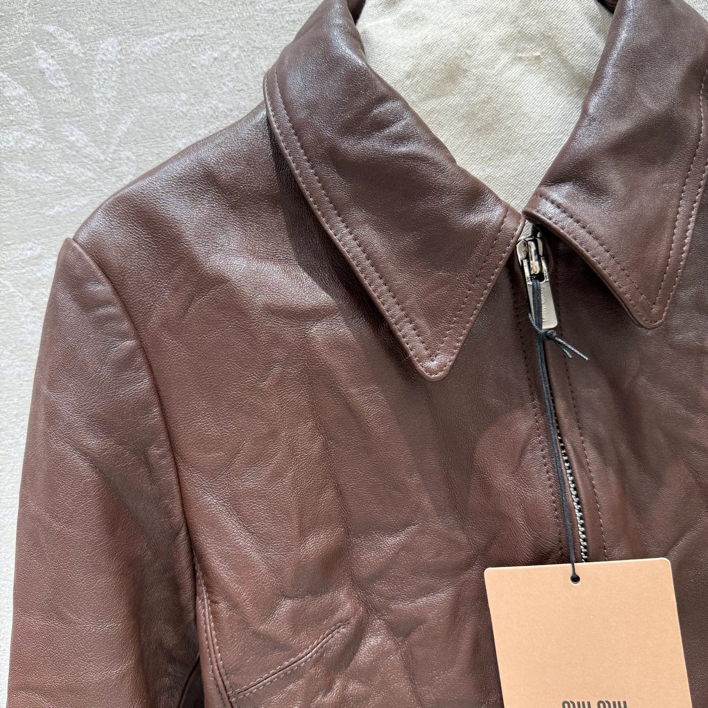 Women's Leather Jackets And Sheepskin Coats MIU MIU 18127929