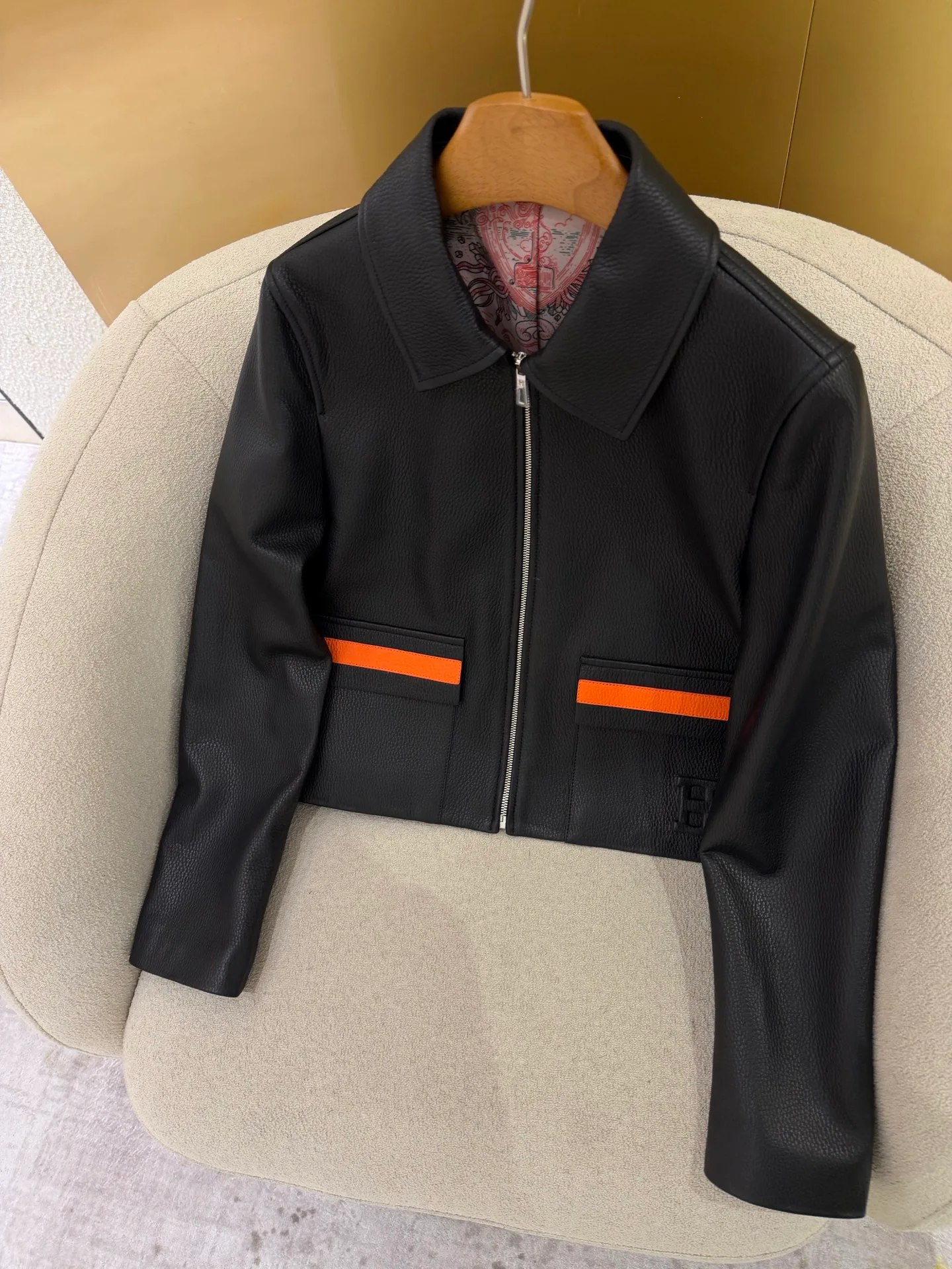 Women's Leather Jackets And Sheepskin Coats HERMES 17834187