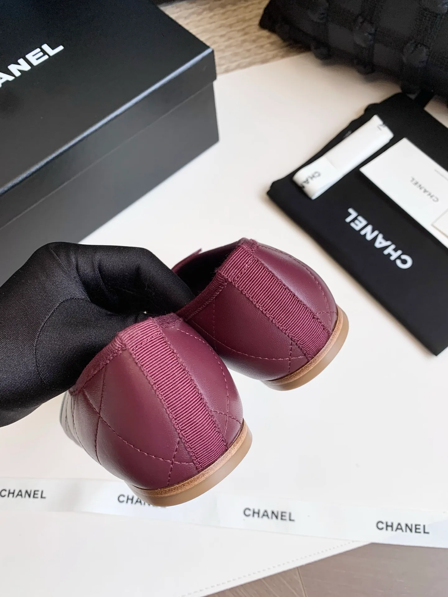 Women's Ballet Flats CHANEL 17990375
