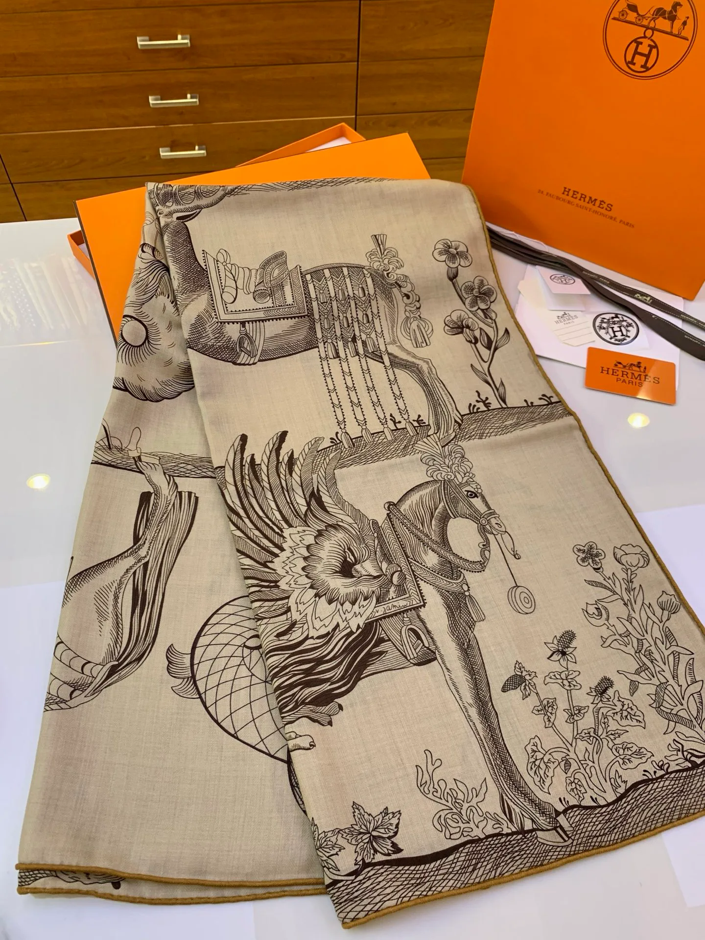Scarves HERMES 17712853