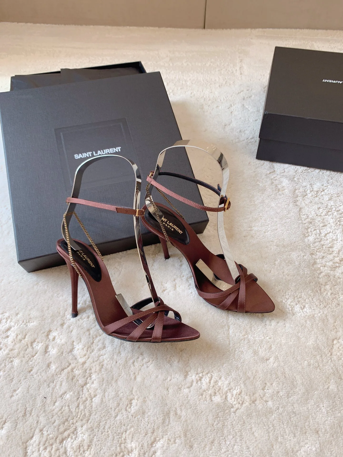 Women's Open-Toe Sandals SAINT LAURENT 17431919