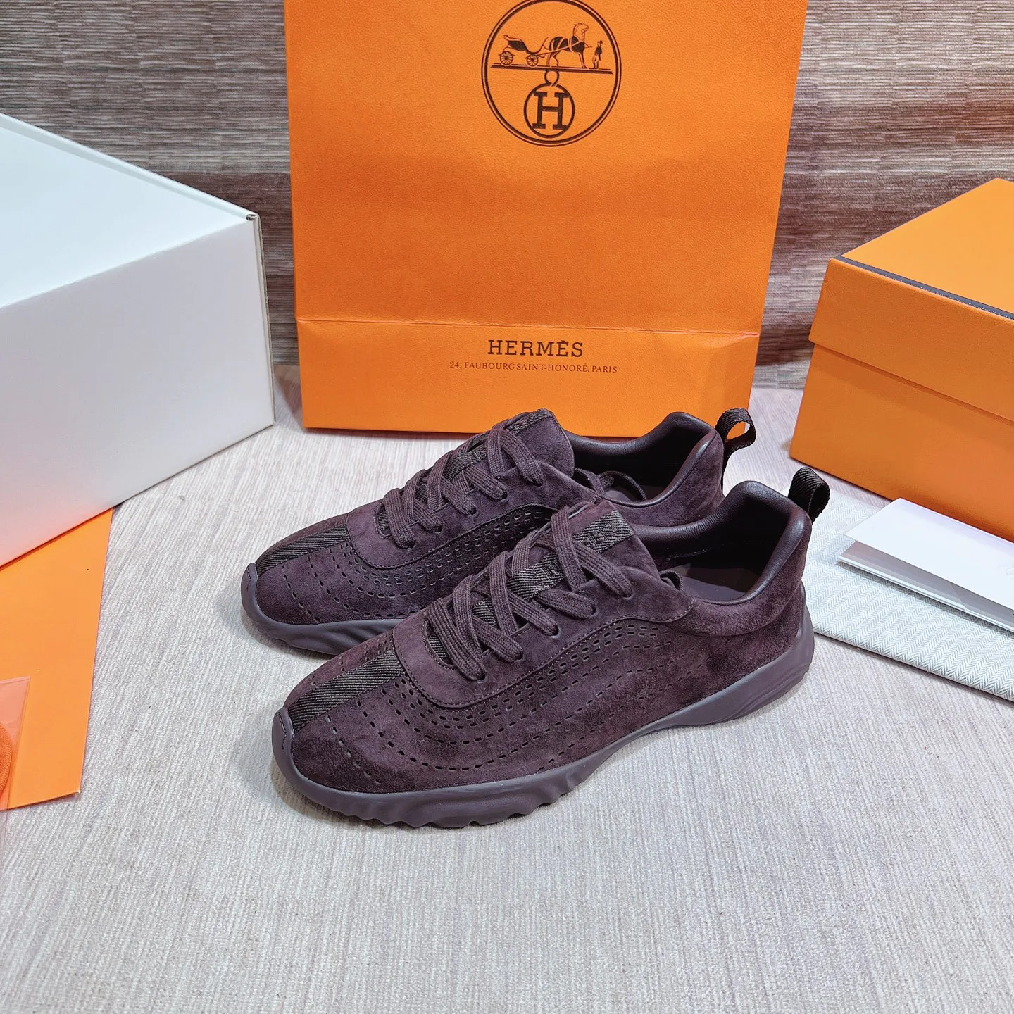 Men's Sneakers HERMES 17749562